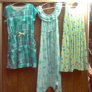 Love green, perfect 3 dresses